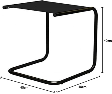 Preview: FIAM® Beistelltisch CLUB Schwarz